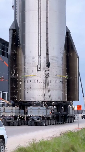 The scale of SpaceX’s Starship