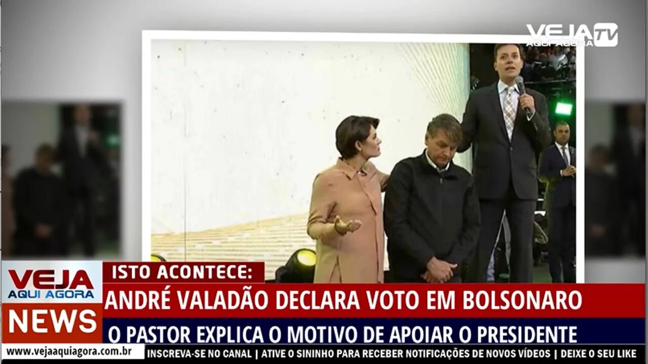 ANDRÉ VALADÃO DECLARA VOTO A BOLSONARO E EXPLICA APOIO AO PRESIDENTE