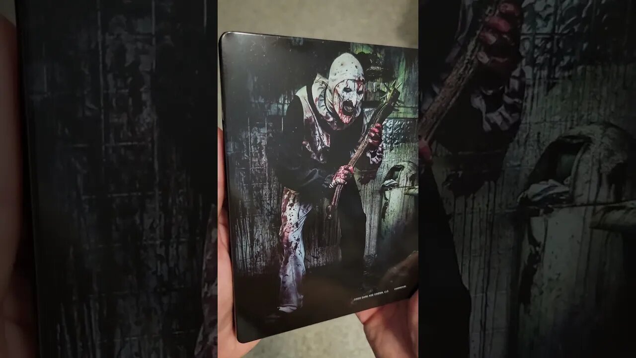 #shorts Up Close of Terrifier 2 4K Steelbook