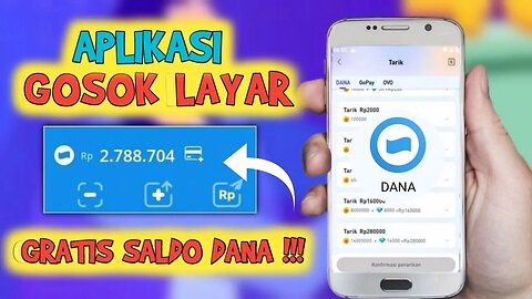 GAME GOSOK DAPAT DUIT | APLIKASI PENGHASIL SALDO DANA 2022 | APLIKASI PENGHASIL SALDO DANA TERCEPAT