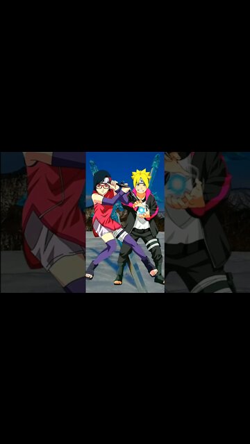 Boruto Melawan Sarada.#shorts