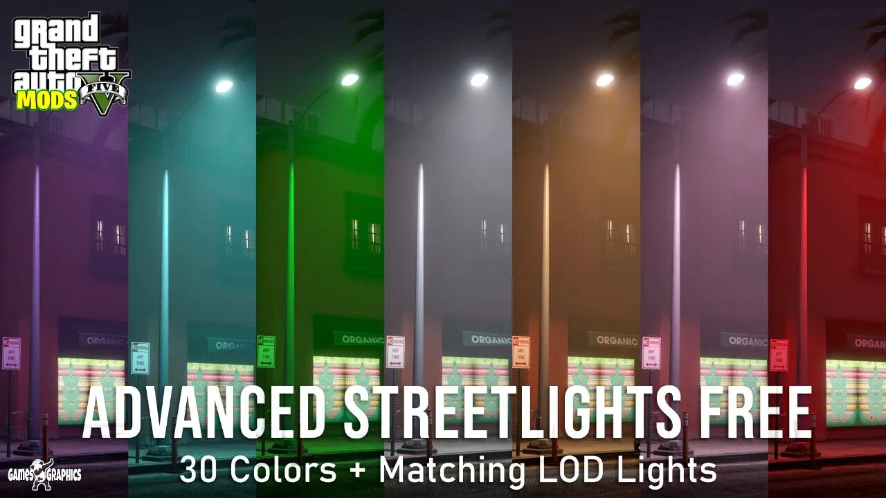 How to install Advanced Streetlights Ultimate [FREE] GTA 5 MODS