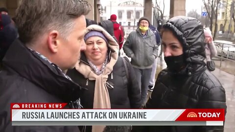 Russia Launches Attack On Ukraine Overnight