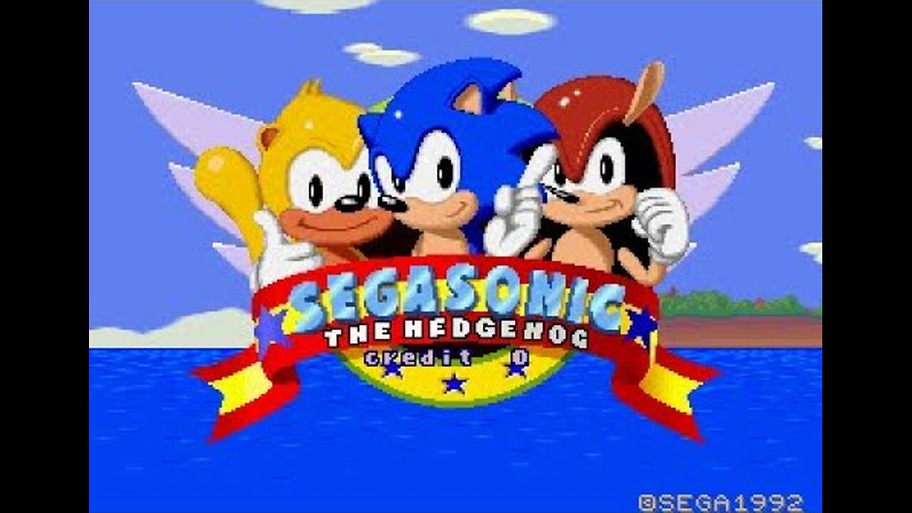 SegaSonic the Hedgehog walkthrough (reupload)