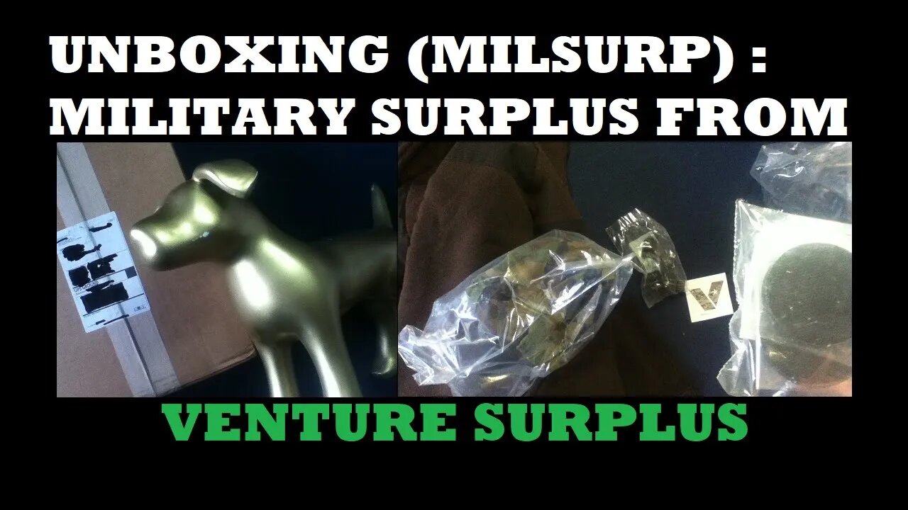 UNBOXING [83] : Venture Surplus. PASGT Helmet Cover, J Arm, Cold Weather Jacket "Bear Suit", more!