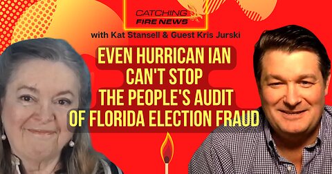 Even Hurricane Ian Can't stop the People's Audit of Florida Election Fraud!