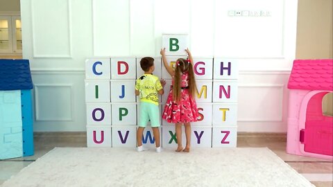 Learn alphabets with example ABC A to Z for kids