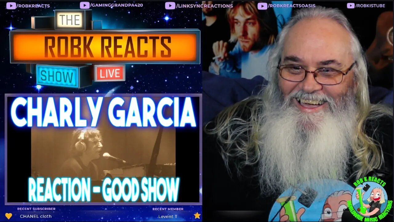 Charly Garcia Reaction - Good Show - First Time Hearing - Requested