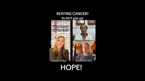 HOPE! Two cancer survivors share HOPE!