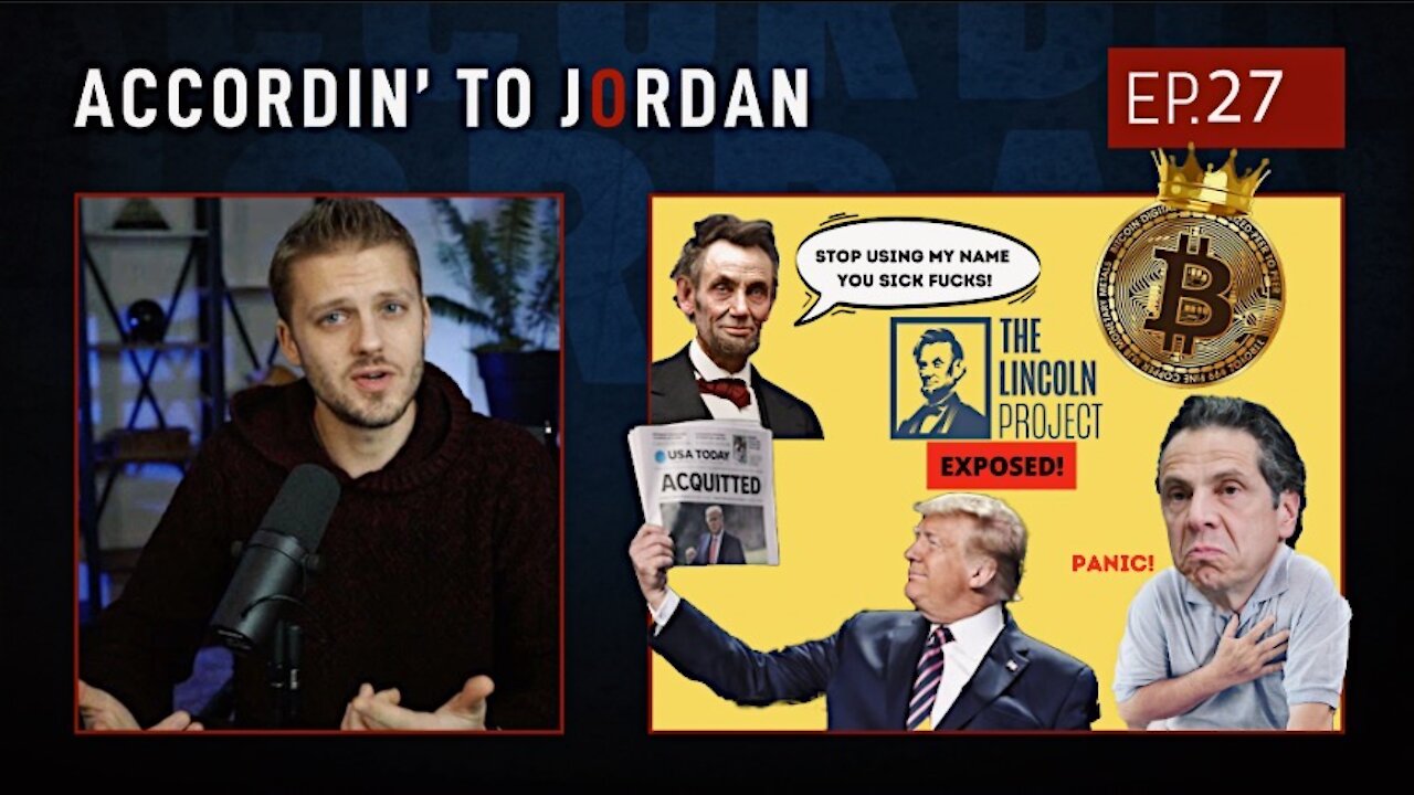 ATJ #27: TRUMP ACQUITTED, Lincoln Project, Evil Cuomo, Crypto Soars & Aliens in the MSM [2.13.21]