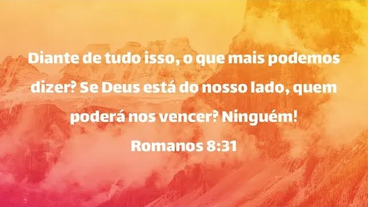 Reflexão bíblica sobre Romanos 8:31