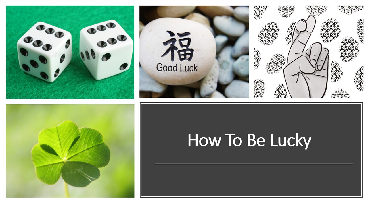 How to be Lucky with NLP and Hypnosis