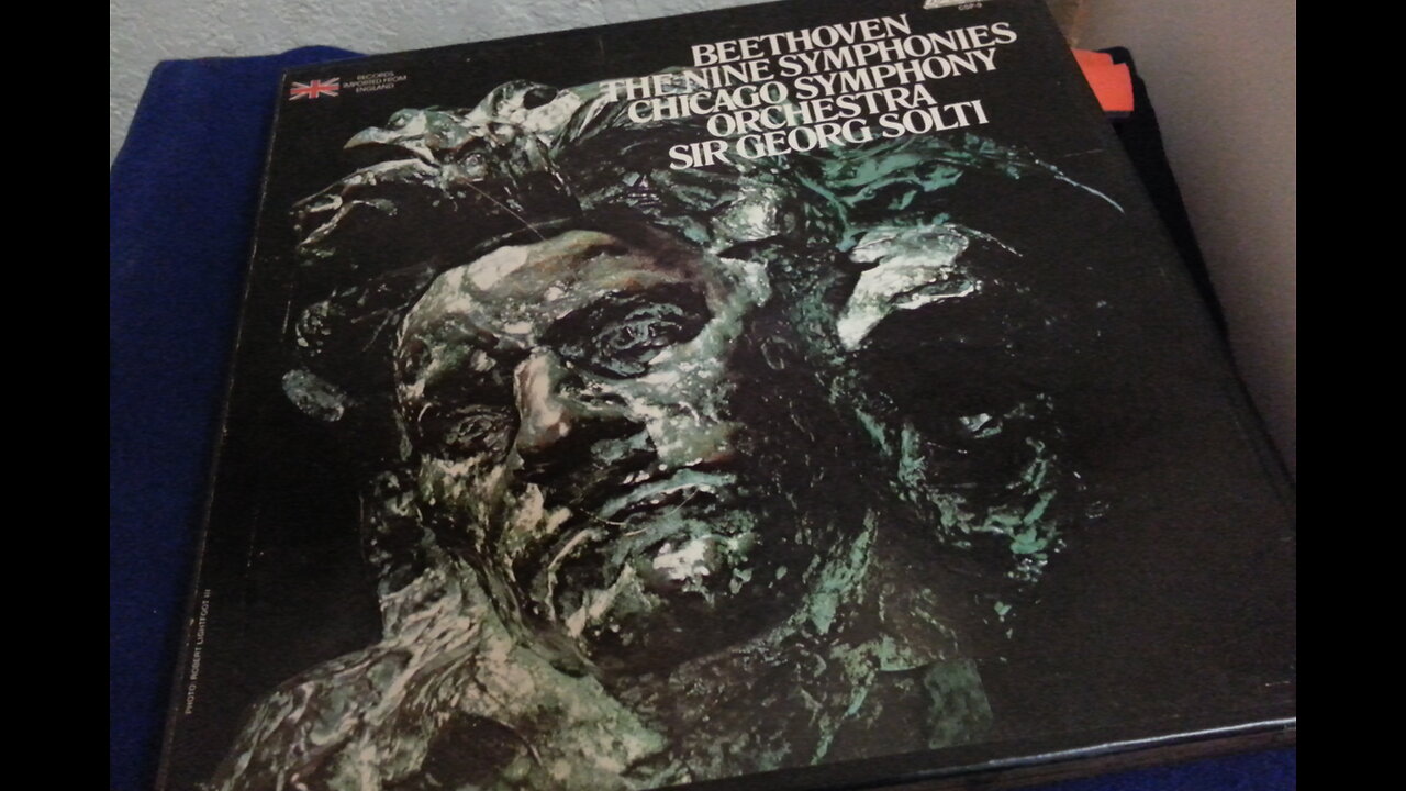 Beethoven Symphony 9 Start [Sir Georg Solti Chicago Symphony London Records 9x LP Box Set]