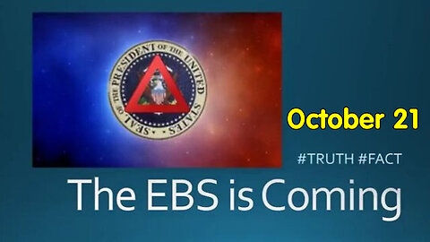 BS is Coming - Military Control, Go Time Oct 21.