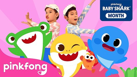 Baby Shark Dance + More - Compilation - Shark Month Special - Pinkfong Official