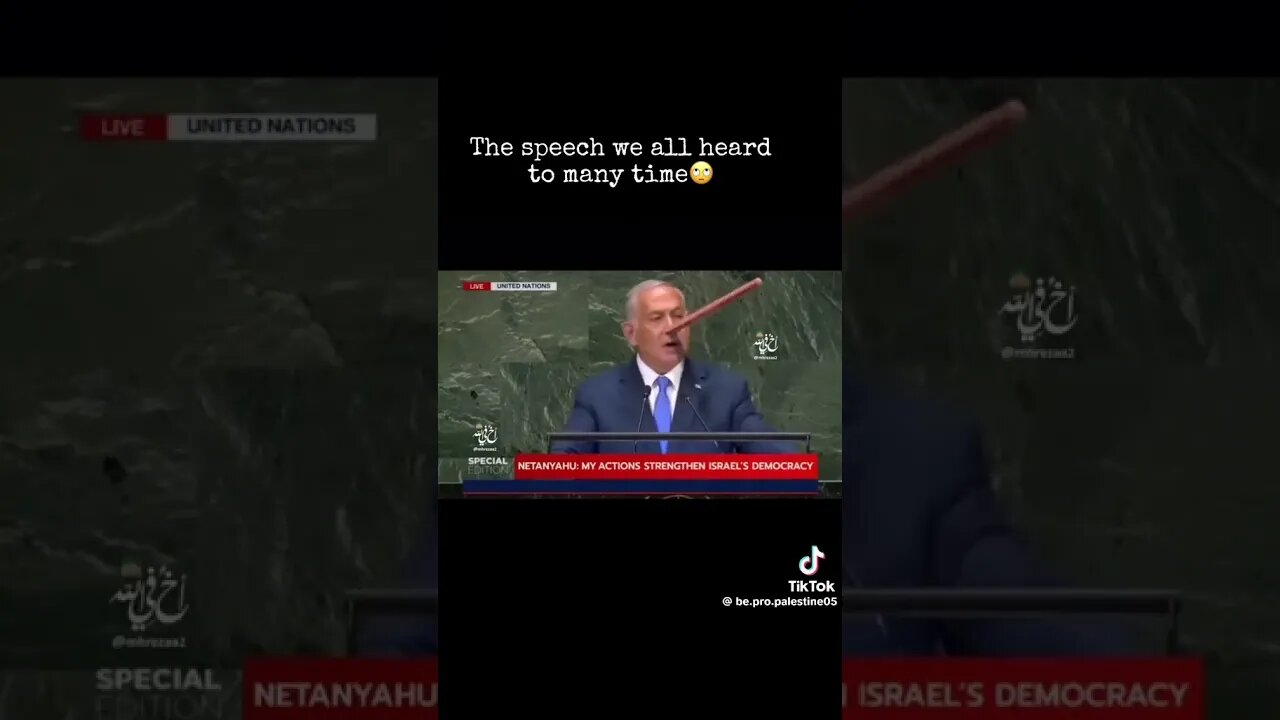 Typical #Israel #Netanyahu #Speech #NewYork #NY #Palestine #SaudiArabia #Jordan #Iran #Arab
