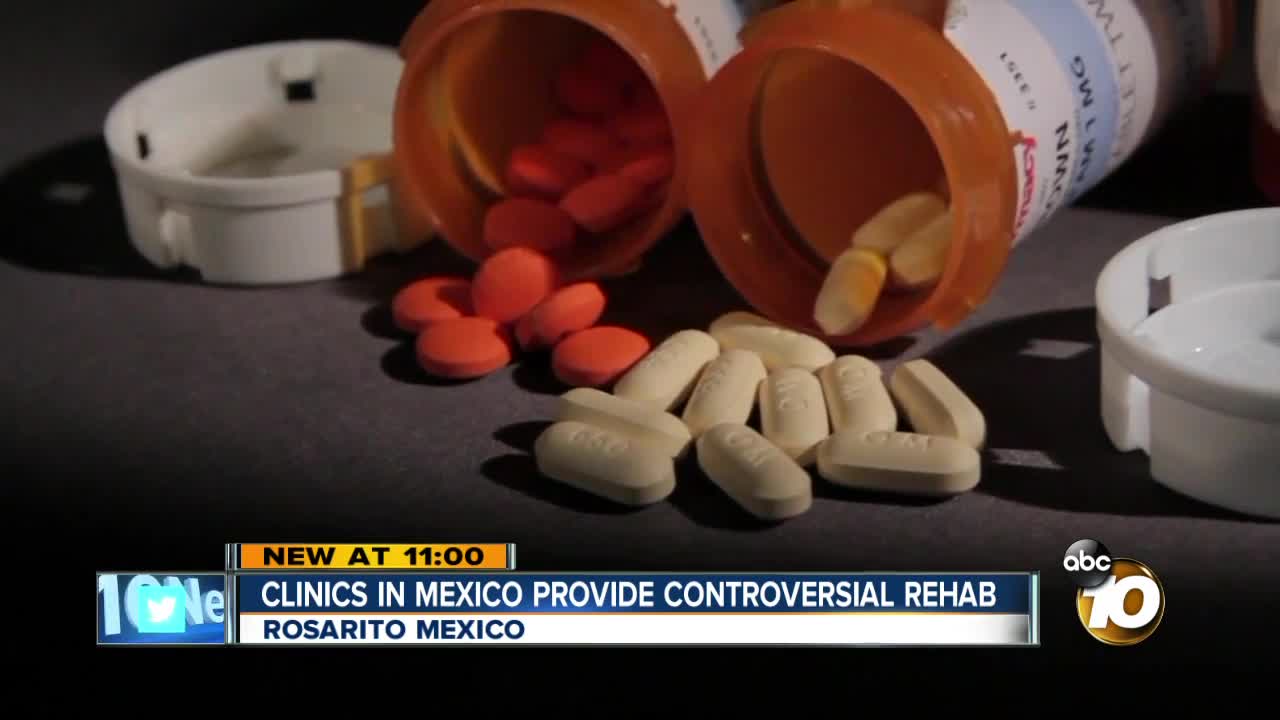 Opioid addicts seek alternative treatment in Mexico