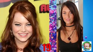 Emma Stone X Megan Fox // evolução