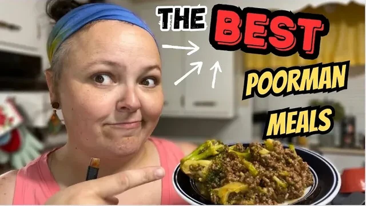 Poor Man Meals When Money is Tight || Easy & Delicious Cheap Dinners