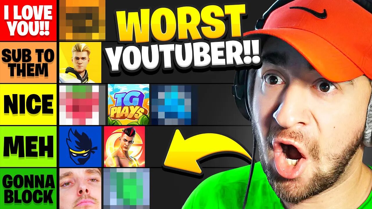 Who Is The Worst Fortnite YouTuber?