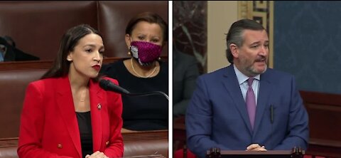 Representative Ocasio-Cortez accuses Senator Cruz of trying to have her killed