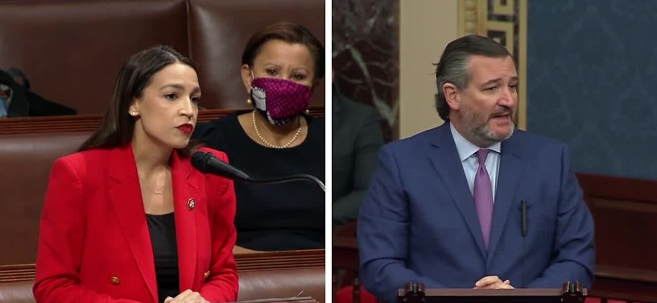 Representative Ocasio-Cortez accuses Senator Cruz of trying to have her killed