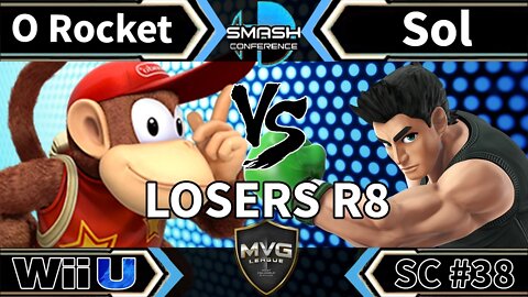 O Rocket (Diddy) vs. MVG|Sol (Little Mac) - SSB4 Losers R8 - Smash Conference 38