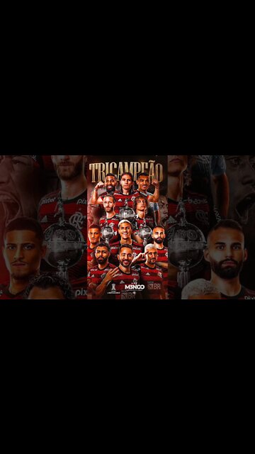 FLAMENGO TRICAMPEÃO DA LIBERTADORES! ❤️🖤🏆