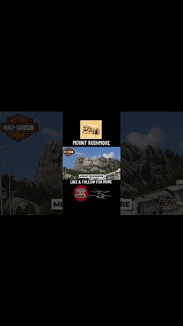 Mount Rushmore, South Dakota #harleydavidson #mountains #ride