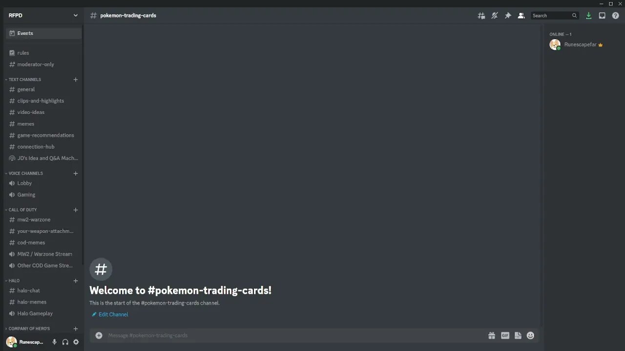 Channel Update| Official RFPD Discord Community