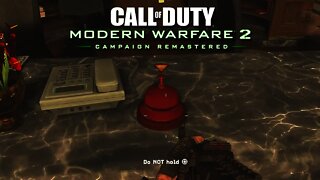 Do NOT push this button Trophy/Achievement - Modern Warfare 2 Remastered