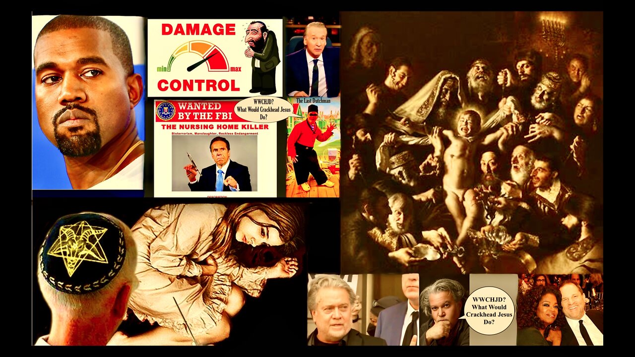 Kanye West Oprah Winfrey Unveil Jewish Satanic Ritual Murder Of Children - Steve Bannon Victor Hugo