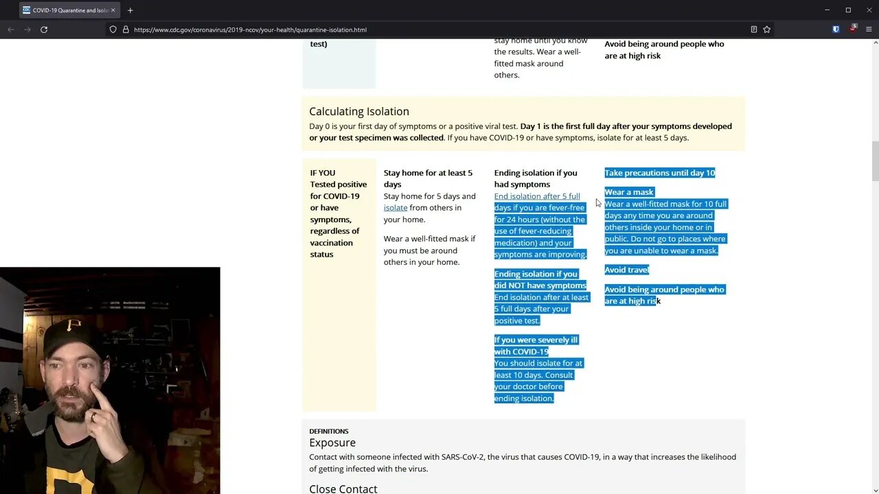 Updated CDC COVID Guidelines