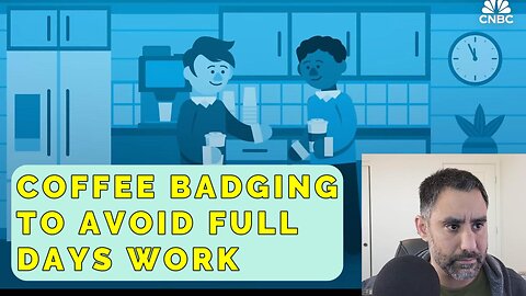 How Employees Are Coffee Badging To Avoid Full Days At The Office | Danny Ivan Reacts