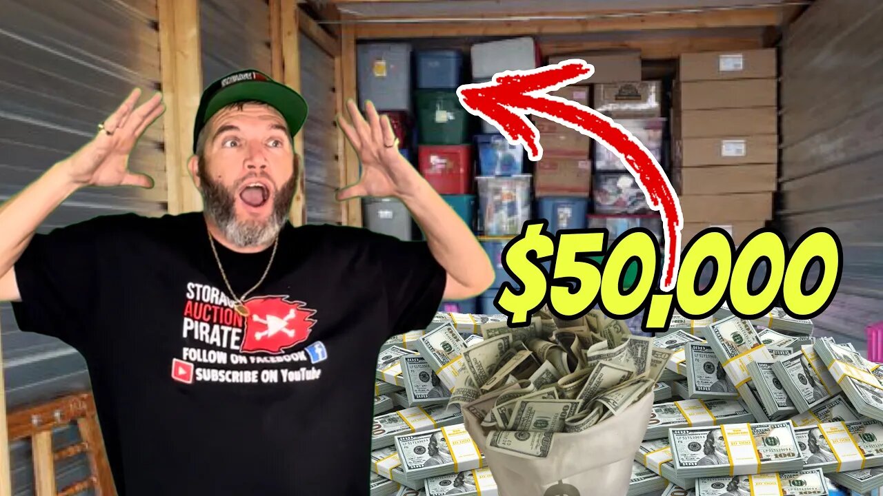 Over $50,000 found in TOTES from ABANDONED STORAGE UNIT