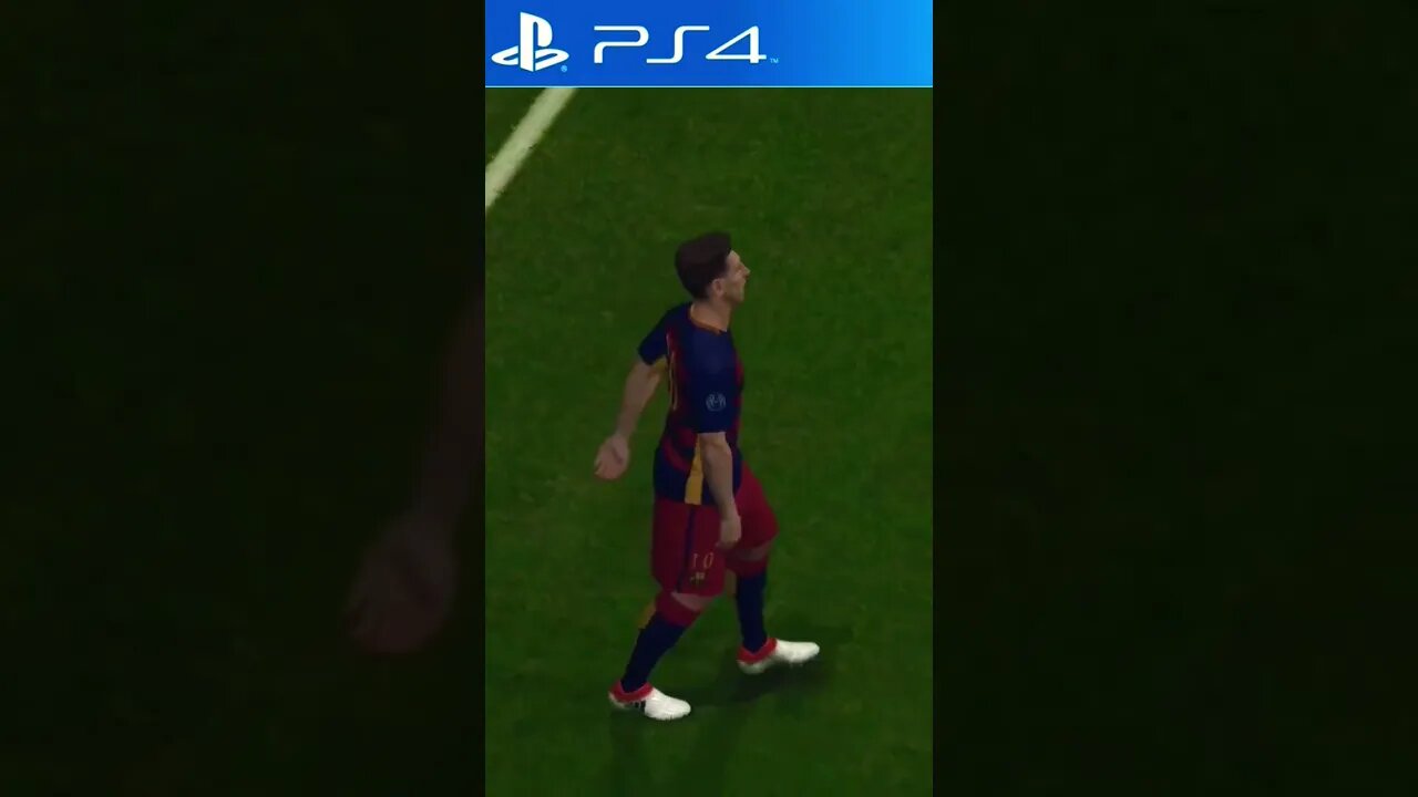 Lionel Messi Goal & Celebration - PES 2016 PS4