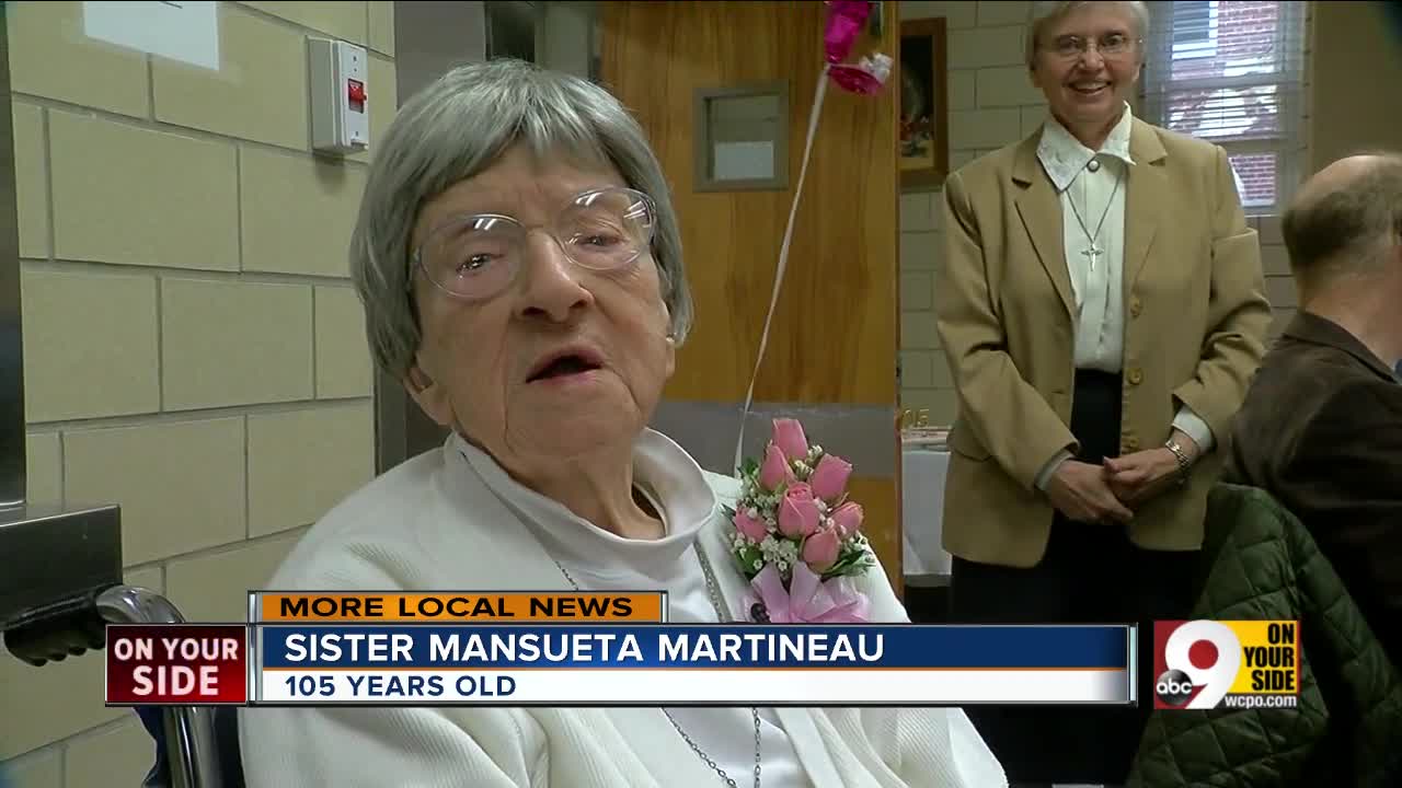 105-year nun shares secret of her longevity