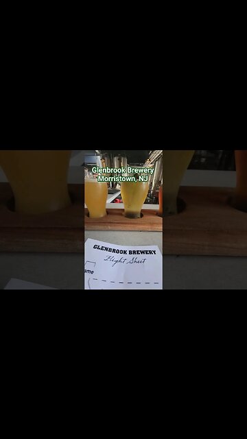 Glenbrook Brewery 🍻 Morristown, NJ #craftbeer #njcraftbeer #brewery #beer #glenbrook