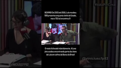 De 2003 até 2010, Lula recebeu 568 presentes enquanto chefe de Estado, mas o TCU só encontrou 9