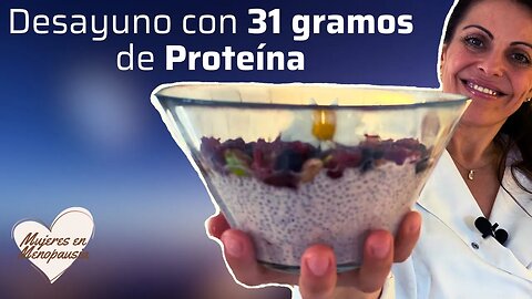 ¿Buscas un desayuno nutritivo? Prueba este con 31 gramos de proteína