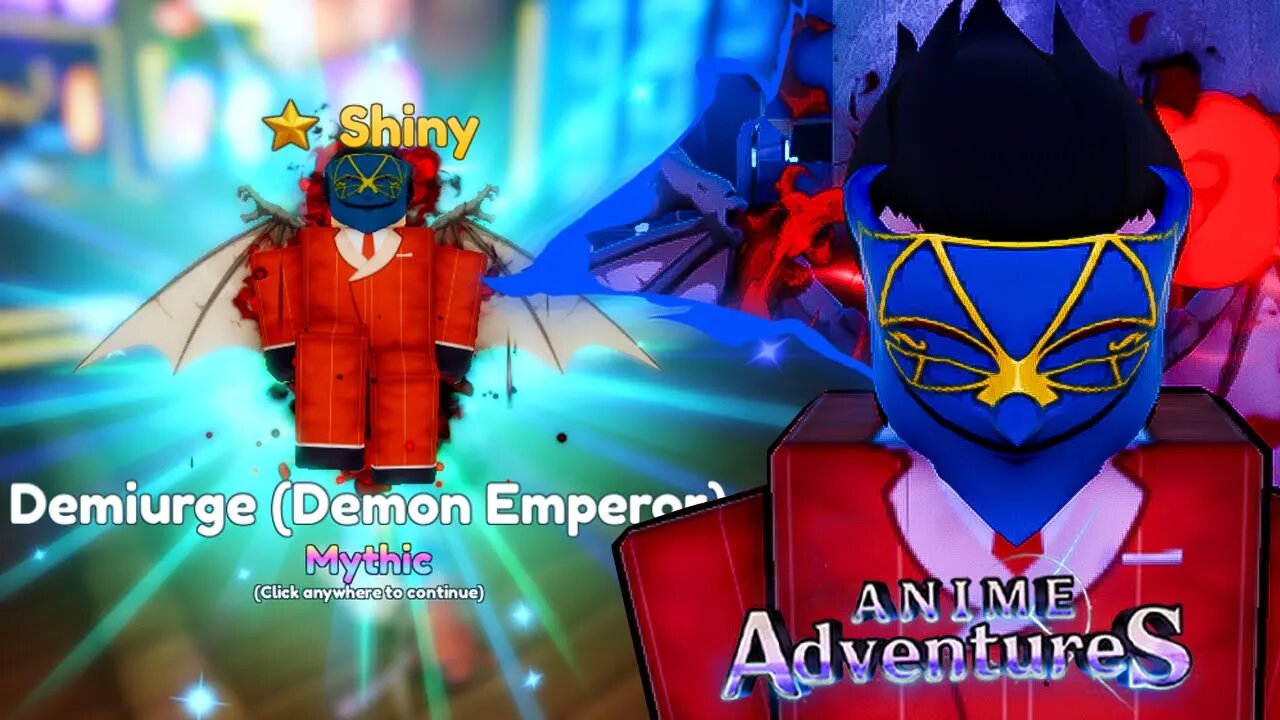 DEMIURGE EVOLVED SHINY... EU TESTEI π§π’ππ’ π’ π£π’π§ππ‘ππππ DESSE NOVO MΓTICO no ANIME ADVENTURES