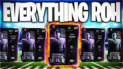 EVERYTHING you NEED to know about Ring of Honor coming to Madden 23 Ultimate Team TOMORROW!