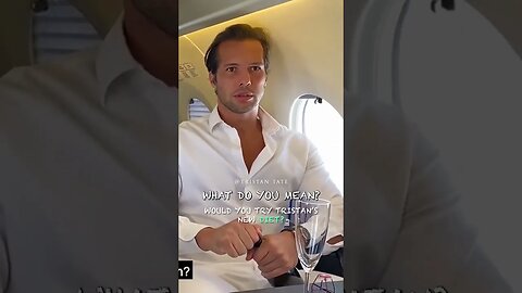 Tristan Tate Would You Try My New Diet? #Shorts