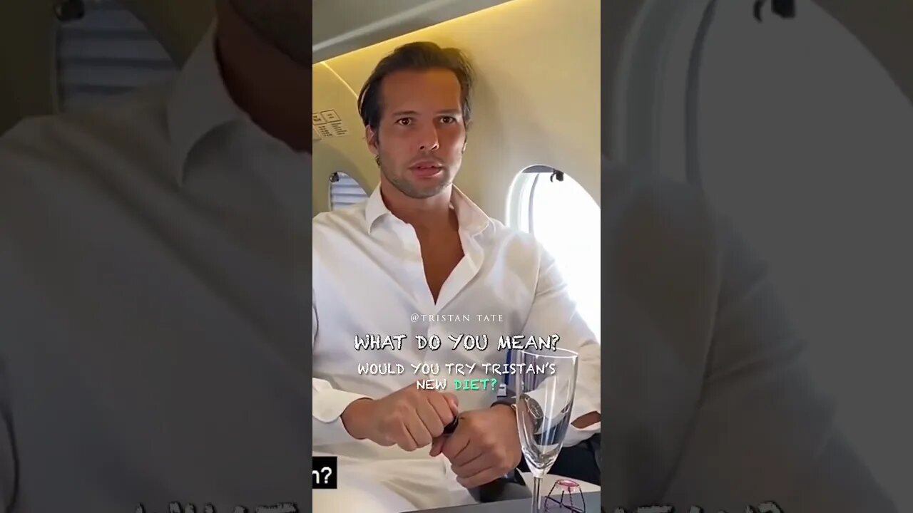 Tristan Tate Would You Try My New Diet? #Shorts