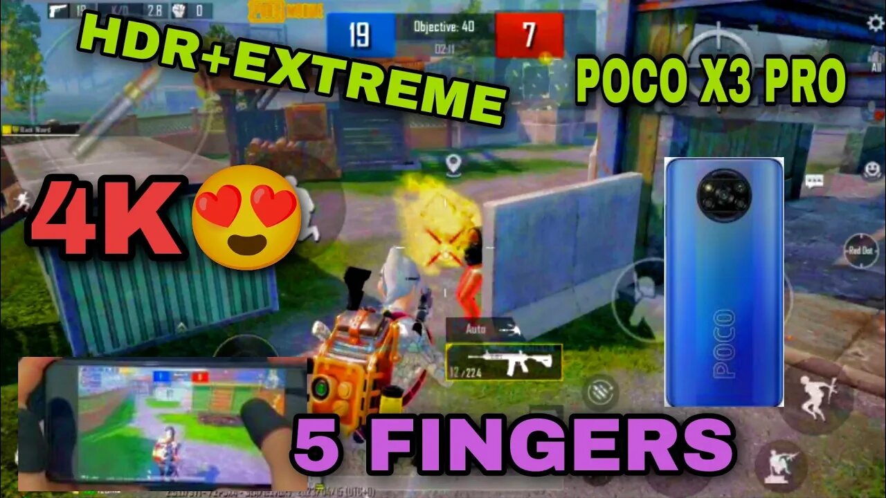 poco x3 pro pubg test⚡🥵HDR+Extreme🥶4K FULL MAX Graphics SENSITIVITY CONTROL CODE|BGMI/PUBG MOBILE