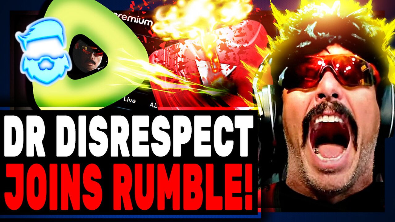 Dr Disrespect LEAVES Youtube For Rumble! Becomes Part Owner In MASSIVE Shift In Gaming Streaming!