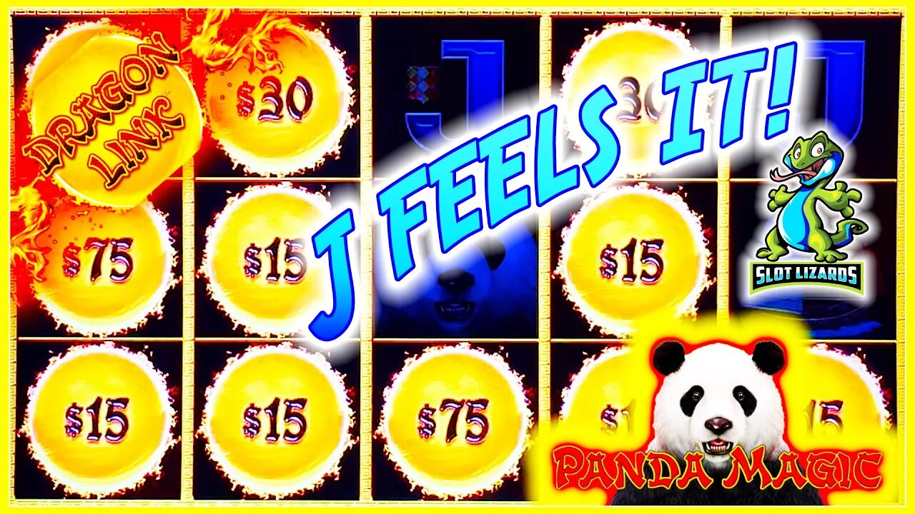 J TELLS D A COMEBACK IS HAPPENING! Dragon Link Panda Magic Slot CRAZY SESSION!
