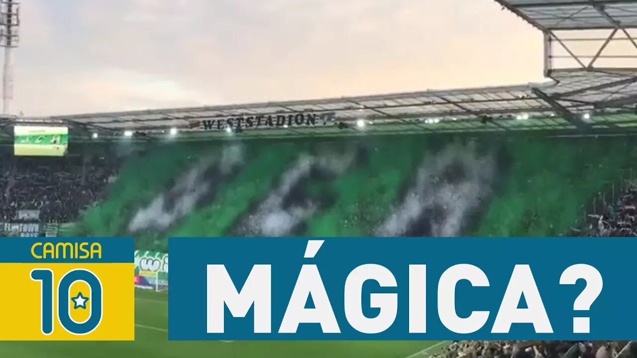 Mágica? Torcida faz MOSAICO ABSURDO com PAPEL PICADO!