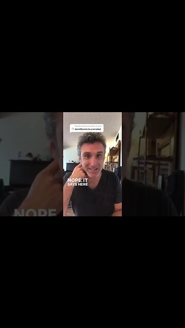 Is David Bowie overrated? Gotta check the book! #shorts