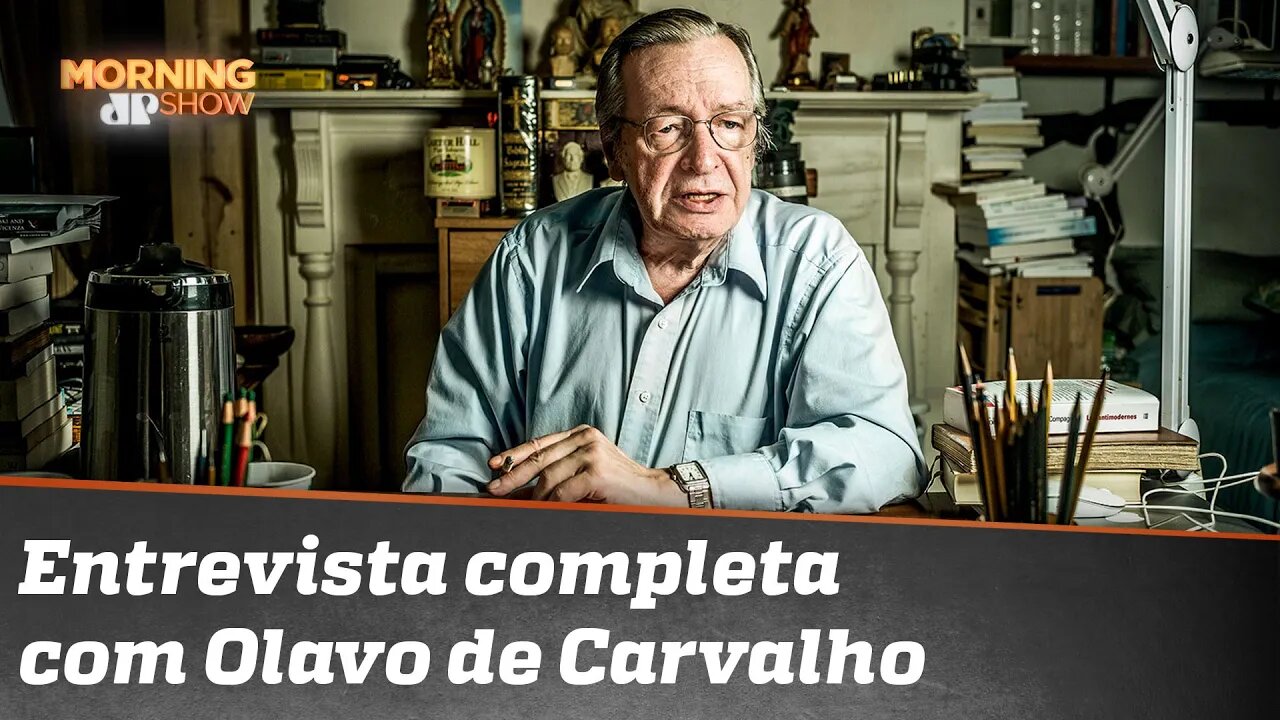 Assista à íntegra da entrevista com Olavo de Carvalho